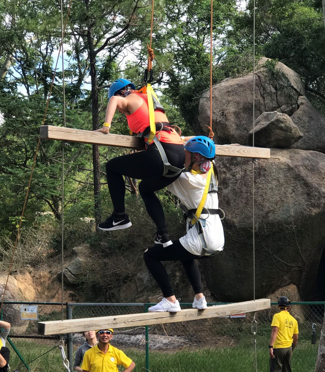 Giant Ladder - Group - Saiyuen Camping Adventure Park