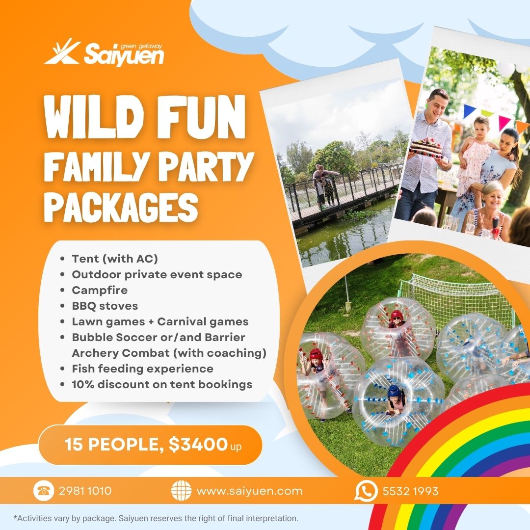 Wild Fun Family Party Package — Perfect for Birthday Parties & Family Gatherings!